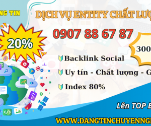 Những Lợi ích khi sử dụng Dịch vụ Entity Backlink Social