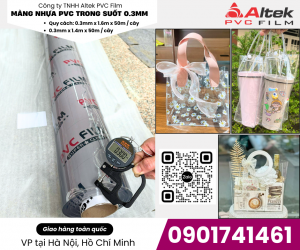 Phân phối màng nhựa pvc nhiều màu Hà Nội, Hồ Chí Minh, Đà Nẵng