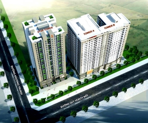 Bán gấp CC tầng 19, DT 90 m2 – 3PN Tòa A Star tower, 283 Khương