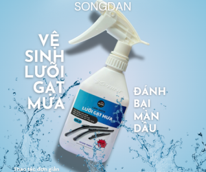 VỆ SINH LƯỠI GẠT MƯA 450ml  Song Đan