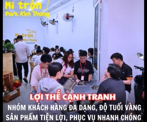 Sang quán, Nhượng Quyền Mì trộn Park Kim Thang Express - Gò Vấp, cơ