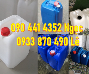 Can nhựa 30 lít HDPE, can nhựa 25 lít đựng dầu công nghiệp