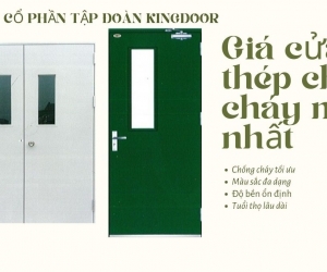 Báo giá cửa thép chống cháy