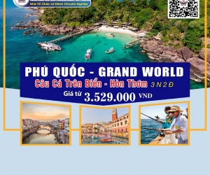 Tour Thiên Đường Đảo Ngọc cùng Saco Travel