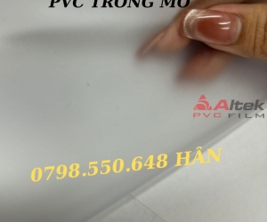 Màng pvc trong mờ giá tốt tại kho