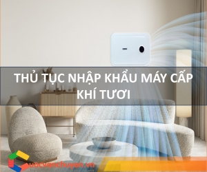 Thủ Tục Nhập Khẩu Máy Cấp Khí Tươi