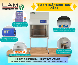 Tủ an toàn sinh học cấp 1