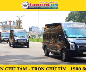 TÂY NINH- ĐẶT XE SACO TRAVEL