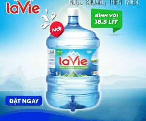 Phân phối nước uống Lavie, Viva 19L tại Vũng Tàu