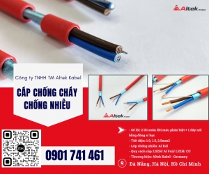 Tổng kho cáp chống cháy chống nhiễu Altek Kabel