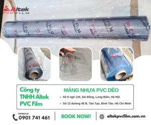 Phân phối sỉ màng nhựa pvc trong suốt tại Hà Nội, Hồ Chí Minh