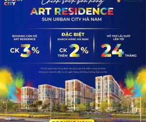 SỞ HỮU CĂN HỘ “ART RESIDENCE” SUN URBAN CITY CHỈ VỚI HƠN 1 TỶ BẠN