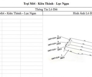 CƠ HỘI ĐẦU TƯ SINH LỜI CAO ĐẤT THUỘC THỊ XÃ CHŨ- BẮC GIANG- SỞ HỮU...