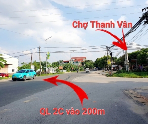 Chính Chủ Cần Bán Lô Đất Mặt Tiền Vị Trí Đẹp Tại Vĩnh Phúc