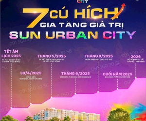 Sun Urban City Hà Nam. 
Qũy căn: Cao tầng và Thấp tầng
Liên hệ em