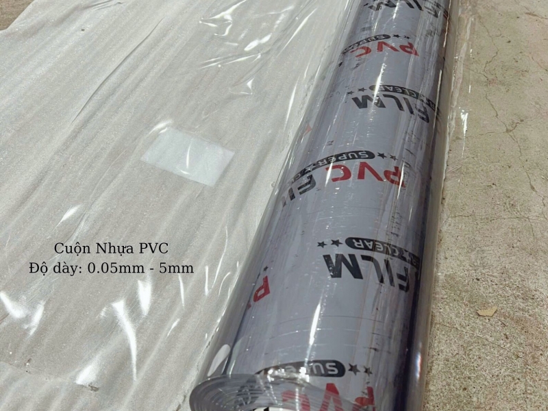 Màng nhựa PVC dạng cuộn giá sỉ - giá bán buôn – ưu đãi cao