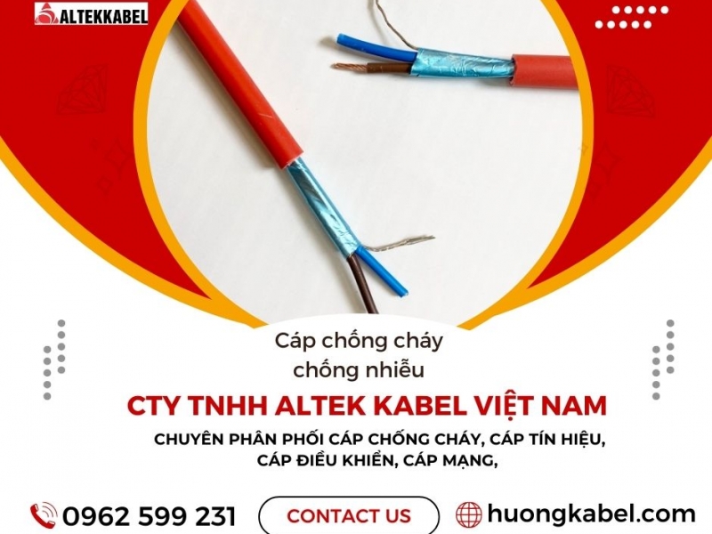 Cáp chống cháy / Cáp tín hiệu chống nhiễu giá sỉ toàn quốc