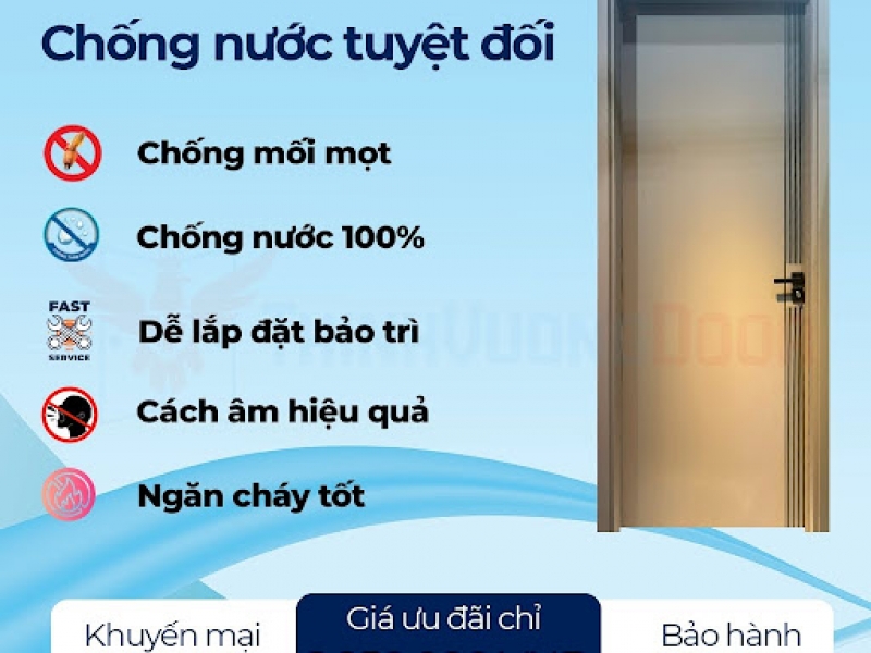 THINHVUONGDOOR ĐỊA CHỈ CUNG CẤP CỬA NHỰA PHÒNG NGỦ UY TÍN