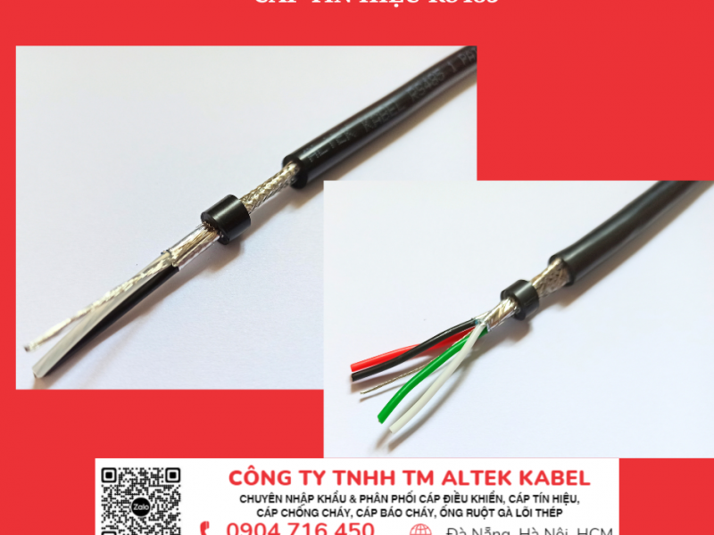 Cáp tín hiệu RS485 24awg Hà Nội, Hồ Chí Minh, Đà Nẵng