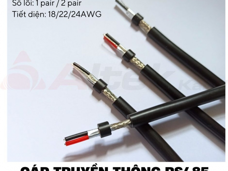 Dây cáp RS485 2 pair 22AWG chống nhiễu Altek Kabel