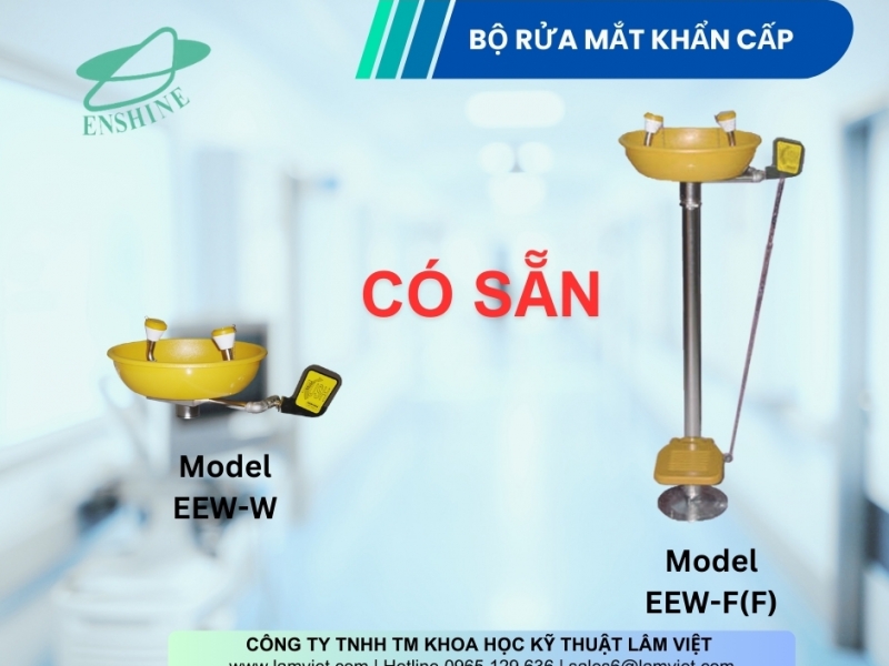 Bộ Rửa Mắt Khẩn Cấp - ENSHINE (Hàng Có Sẵn)