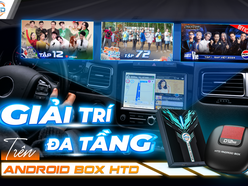 Giải trí đa tầng trên Android Box HTD