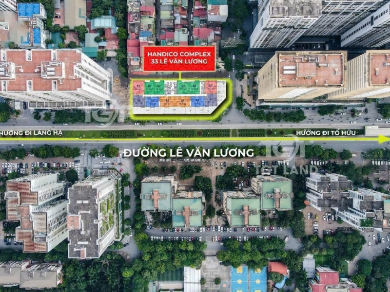 Bán suất ngoại giao tòa Handico Complex 33 Lê Văn Lương sắp mở bán