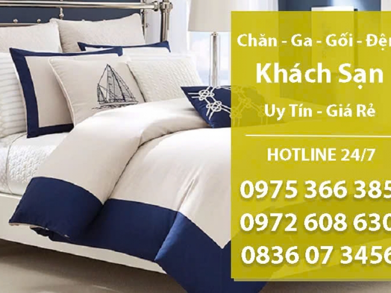 KingSilk cung cấp chăn ga gối khách sạn chất lượng cao