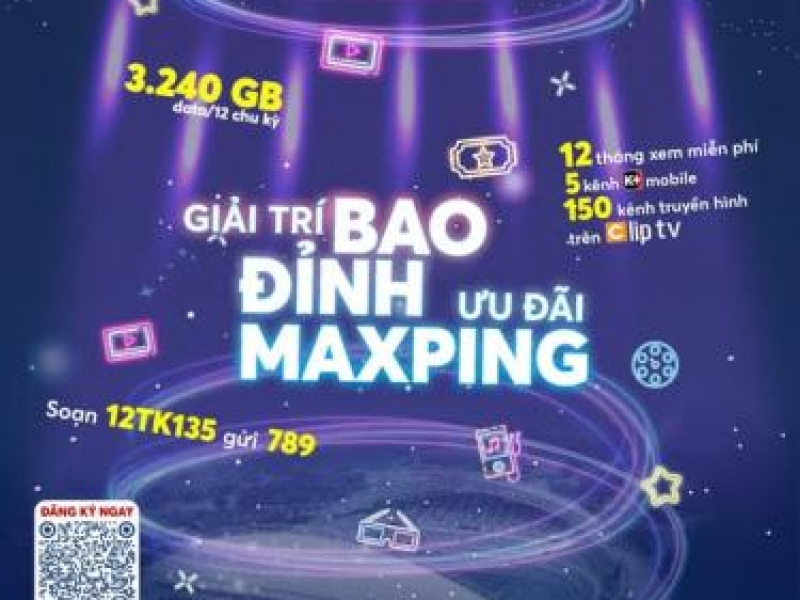 Ưu đãi ngập tràn khi đăng ký gói cước dài kỳ 12TK135 của MobiFone