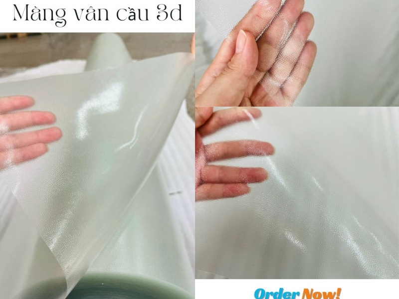 màng nhựa pvc dẻo mờ vân cầu tại hải phòng