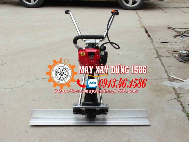 Máy đầm thước cán nền bê tông siêu phẳng