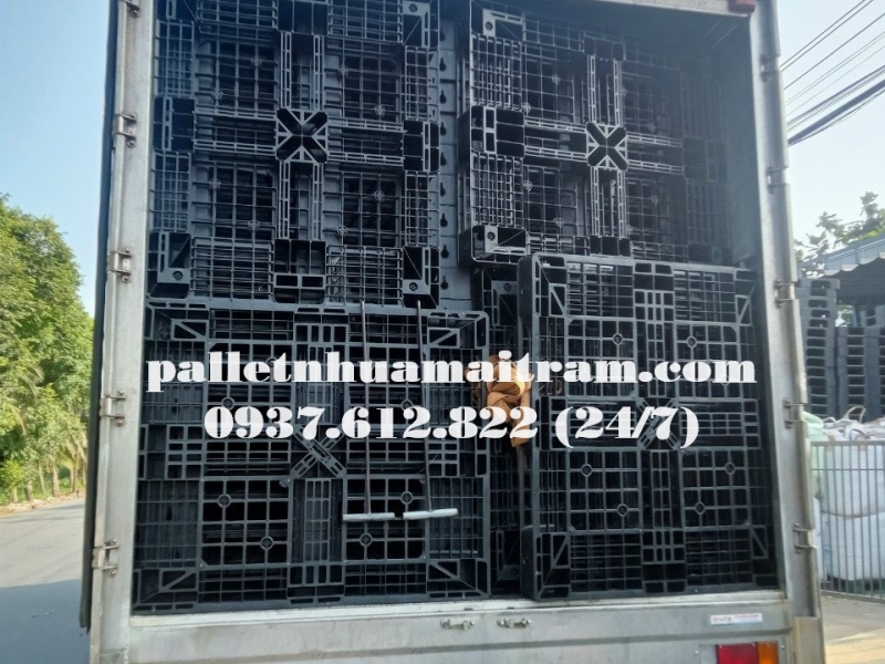 Pallet nhựa cũ Ninh Thuận giá rẻ, giao hàng tận nơi