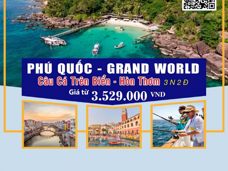 Tour Thiên Đường Đảo Ngọc cùng Saco Travel