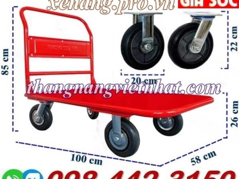 Xe đẩy hàng 500kg XTH200T