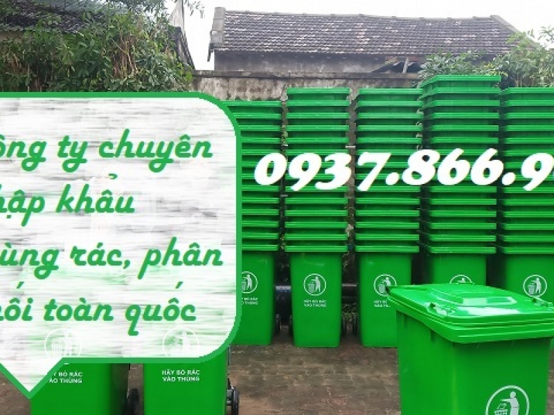 Cần tìm đại lí cung cấp thùng rác