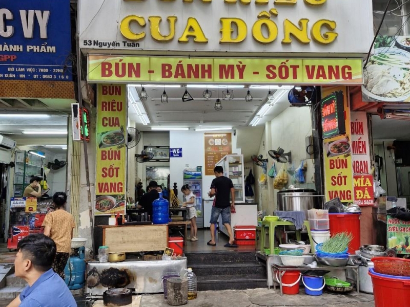 CẦN THANH LÝ ĐỒ QUÁN BÚN TẠI NGUYÊN TUÂN, THANH XUÂN, HÀ NỘI