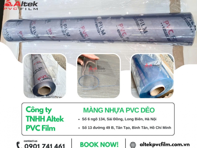 Phân phối sỉ màng nhựa pvc trong suốt tại Hà Nội, Hồ Chí Minh