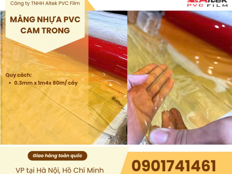 Phân phối màng nhựa pvc nhiều màu tại Hà Nội, Hồ Chí Minh