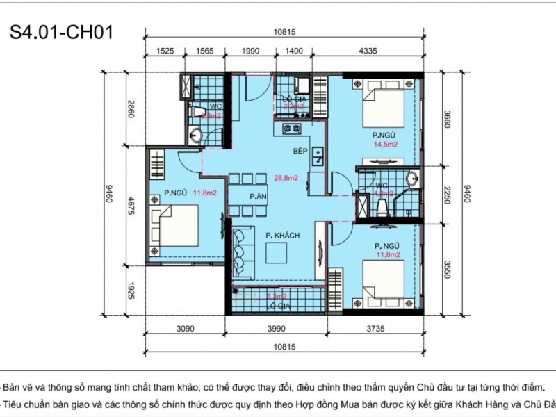 Bán Gấp Căn Hộ 3N Toà S401 tầng cao thoáng,view nội khu