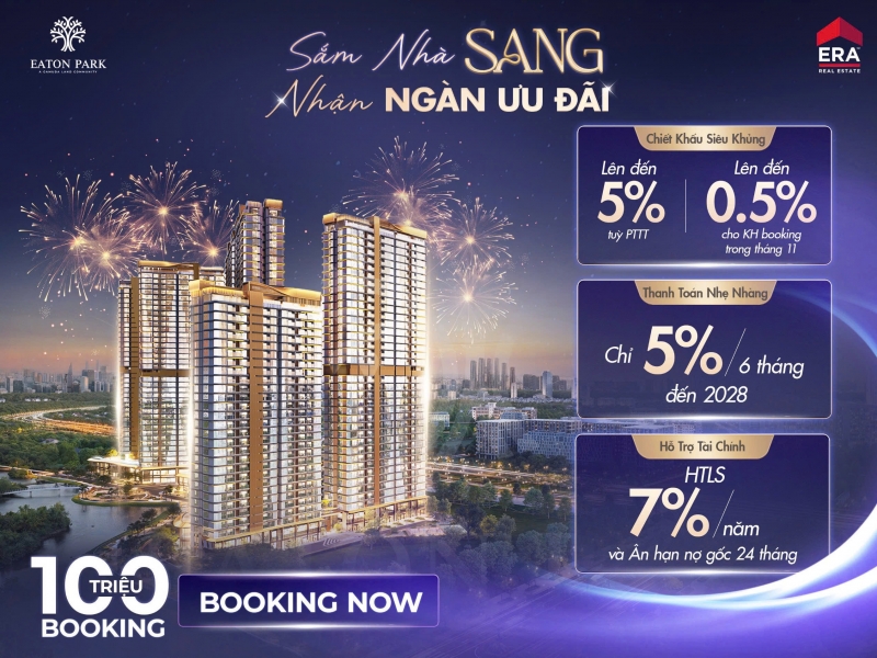 Eatonpark Gamudaland Nhận booking Giai Đoạn 2 mở bán tháng 11/2024