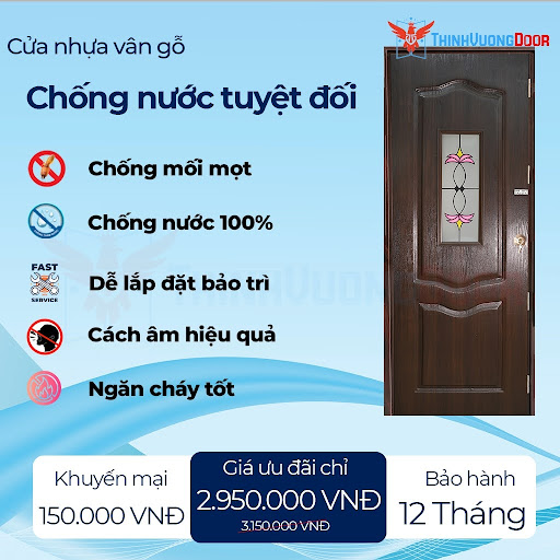 THINHVUONGDOOR ĐỊA CHỈ CUNG CẤP CỬA NHỰA PHÒNG NGỦ UY TÍN