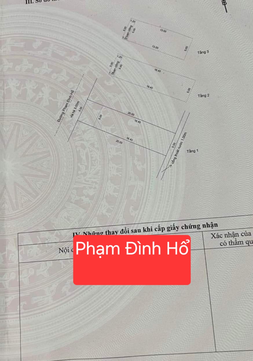 ????????Bán nhà 3 tầng đường Phạm Đình Hổ - Gần biển