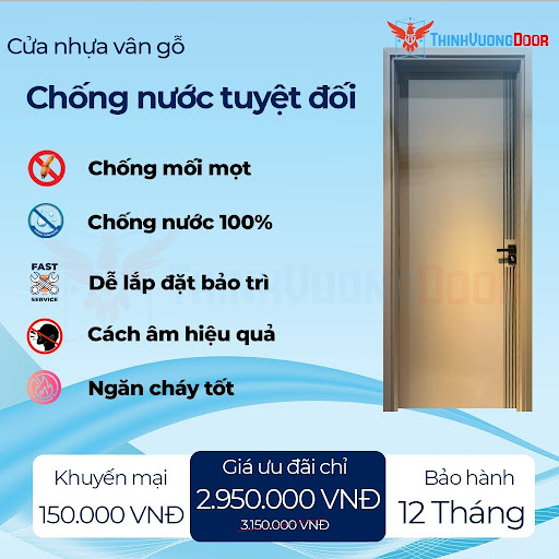 THINHVUONGDOOR ĐỊA CHỈ CUNG CẤP CỬA NHỰA PHÒNG NGỦ UY TÍN