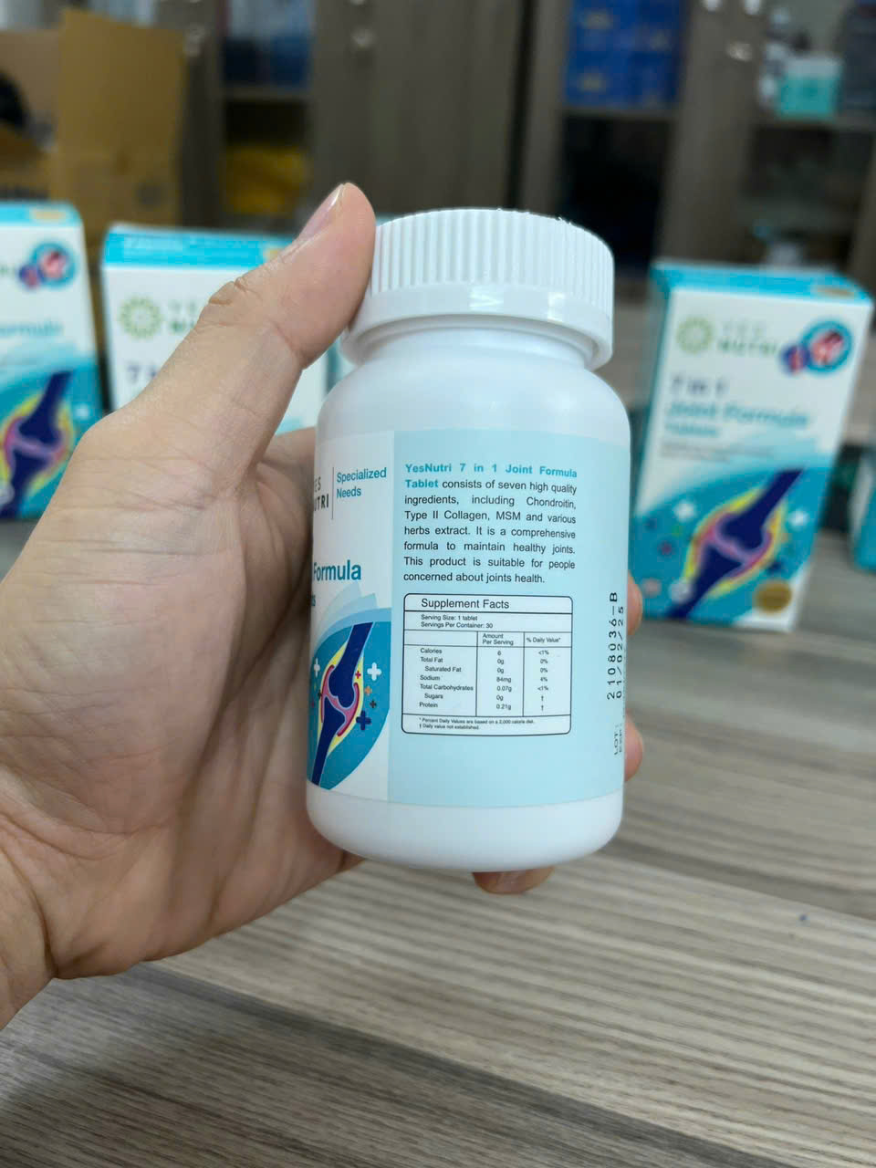 YES NUTRI 7 IN 1 LÀM TĂNG TIẾT DỊCH KHỚP- NUÔI DƯỠNG SỤN