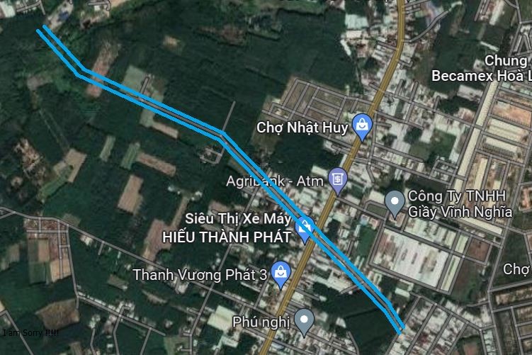 Bán đất chính chủ 345m2 Hoà Lợi, Bến Cát Bình Dương