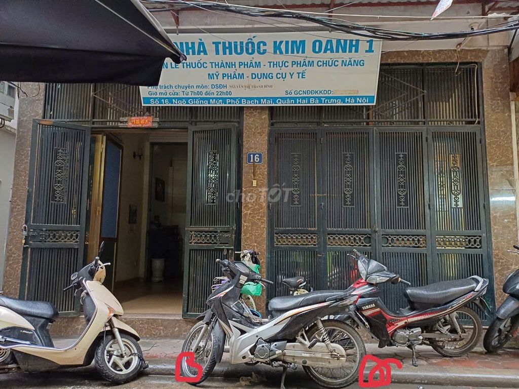 Cho thuê mặt bằng kinh doanh tại Phố Bạch Mai, Trương Định, Hai Bà