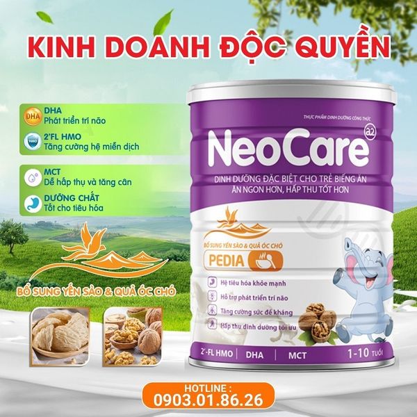 Tìm đại lý sữa Neocare khu vực TP.HCM