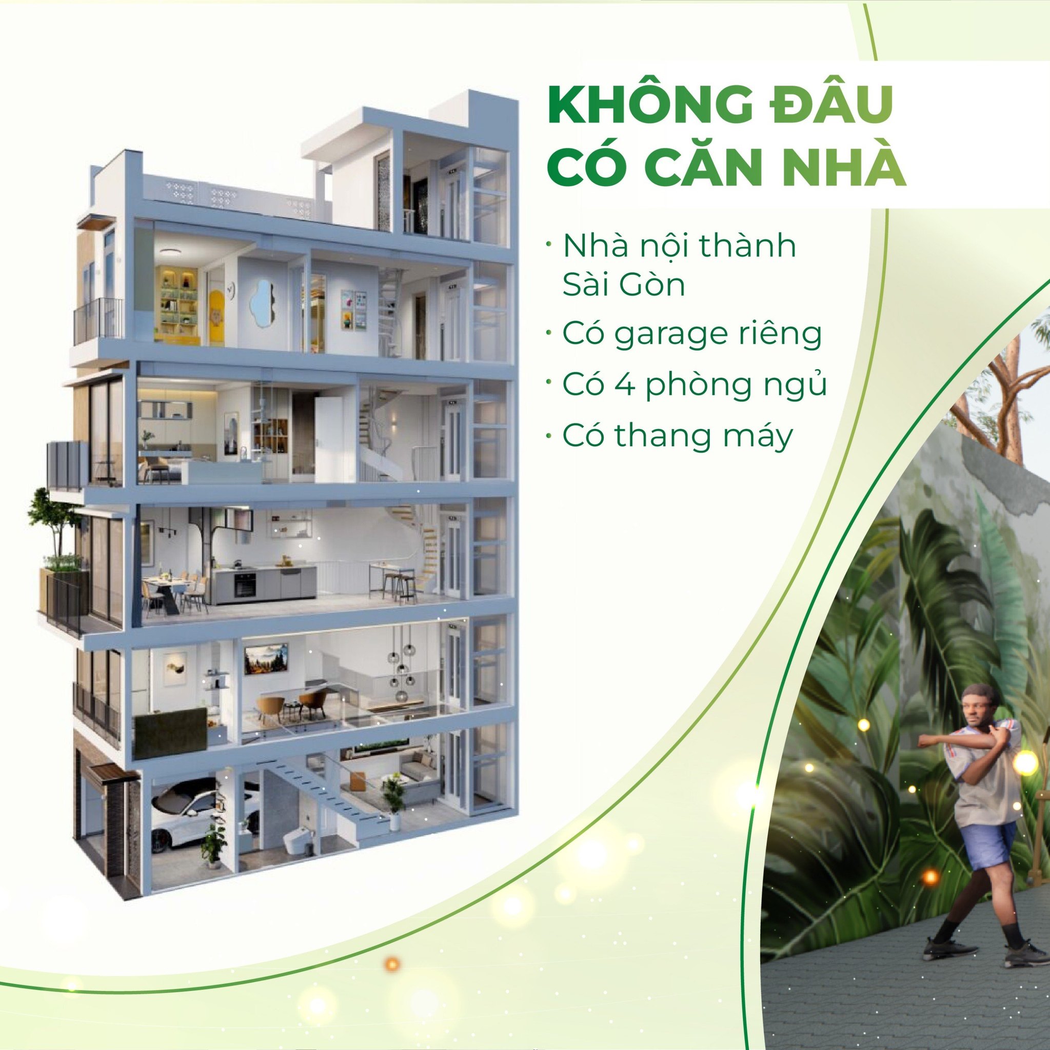 Bán nhà phố Q8, Sống đẹp, sống sang, sống chuẩn gout.