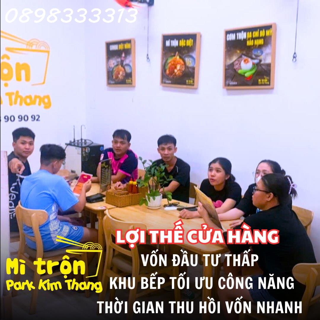 Sang quán, Nhượng Quyền Mì trộn Park Kim Thang Express - Gò Vấp, cơ