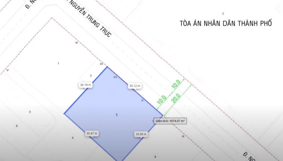 Dự án 37 Nguyễn Trung Trực, P.Bến Thành, Q.1 : 5 hầm + 16 tầng